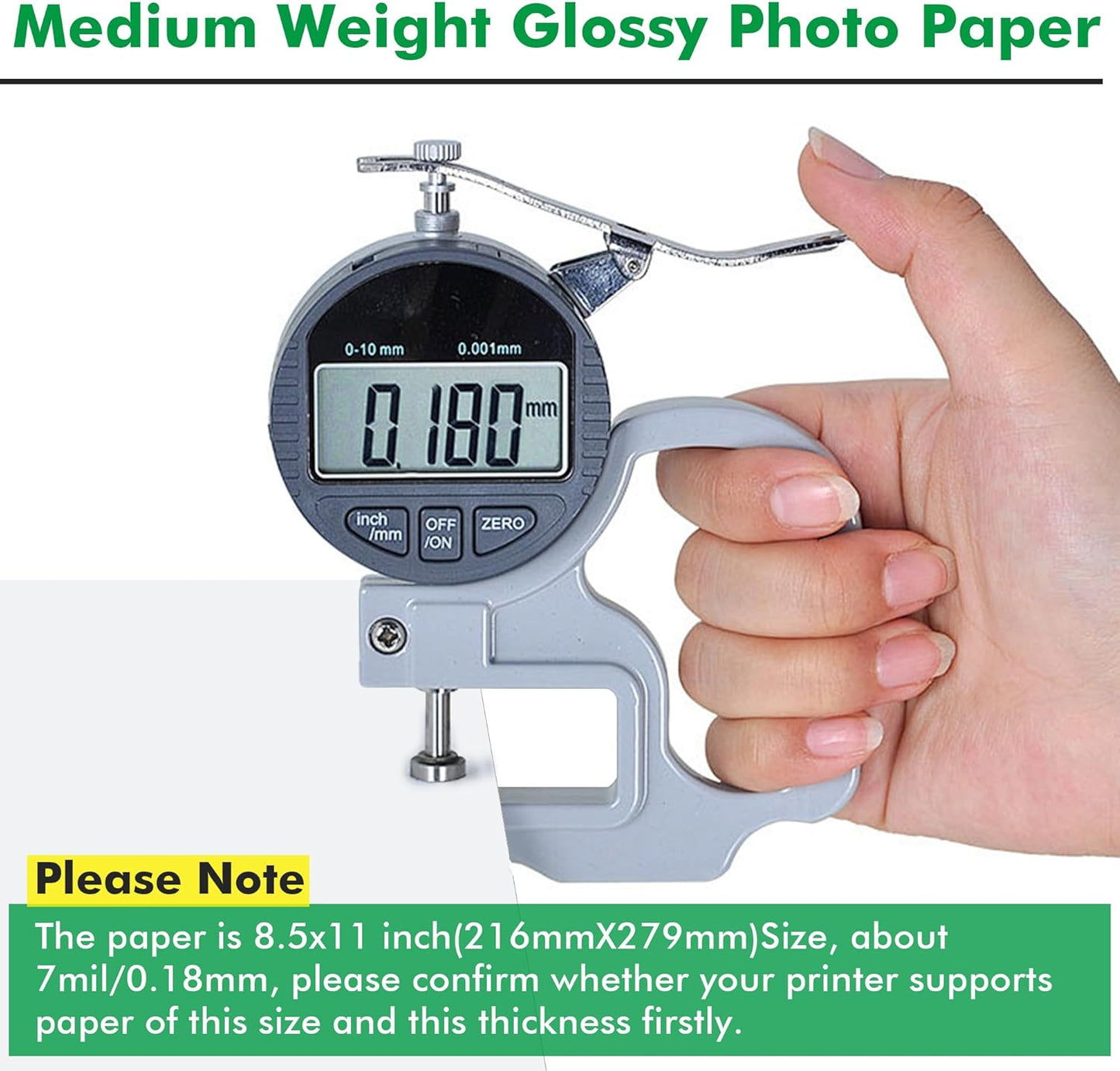Koala Brochure Paper Double Side Glossy for Printing Photo 11X17 Inches 100 Sheets Compatible with Inkjet Printer 42LB