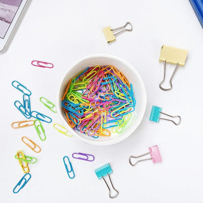 Paper Clip Holder Ceramic Paper Clip Holders Garden Floral Paperclips Holder Dispenser Cute Gold Line Paper Clip Organizer for Desk Binder Clip Holder Bobby Pin Hair Gift for Office Mint Flowers