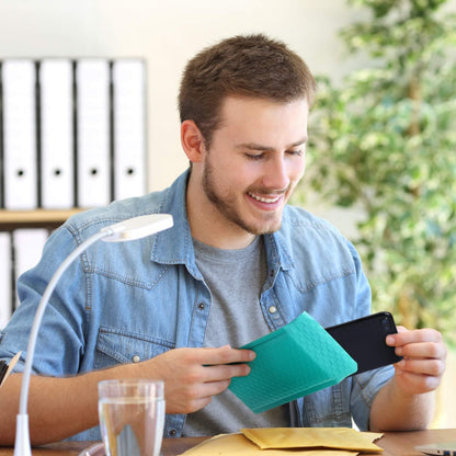 Metronic Bubble Mailers 6x10 Inch 100 Pack Black Usable Size 6x9" Opaque Padded Envelopes Waterproof Bubble Envelopes Cushioning Mailer for Small Business Mailing Makeup Jewelry Gifts