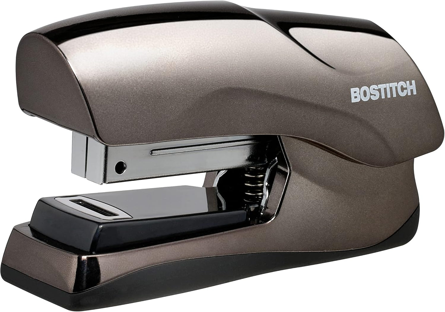Bostitch Office Heavy Duty Stapler, 40 Sheet Capacity, No Jam, Half Strip, Fits into the Palm of Your Hand, For Classroom, Office or Desk, Black