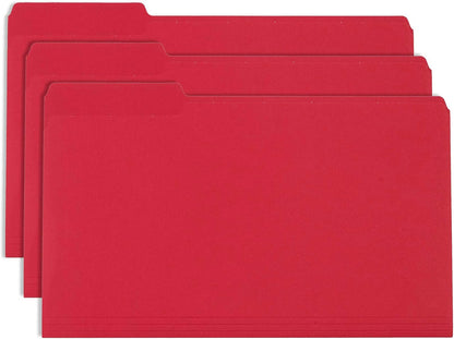 Blue Summit Supplies Blue Legal File Folders, Legal Size, 1/3 Cut Tab, Great for Organizing and Easy File Storage, File Folders 100 Count