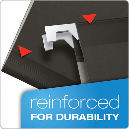 Pendaflex Hanging File Folders, Legal Size, Aqua (PFX415315AQU)
