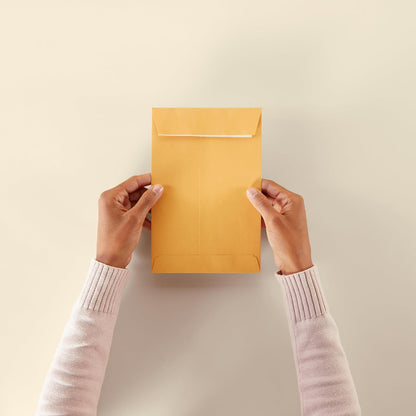 Amazon Basics Catalog Mailing Envelopes, Peel and Seal, 10 x 13 Inch, White, 100-Pack