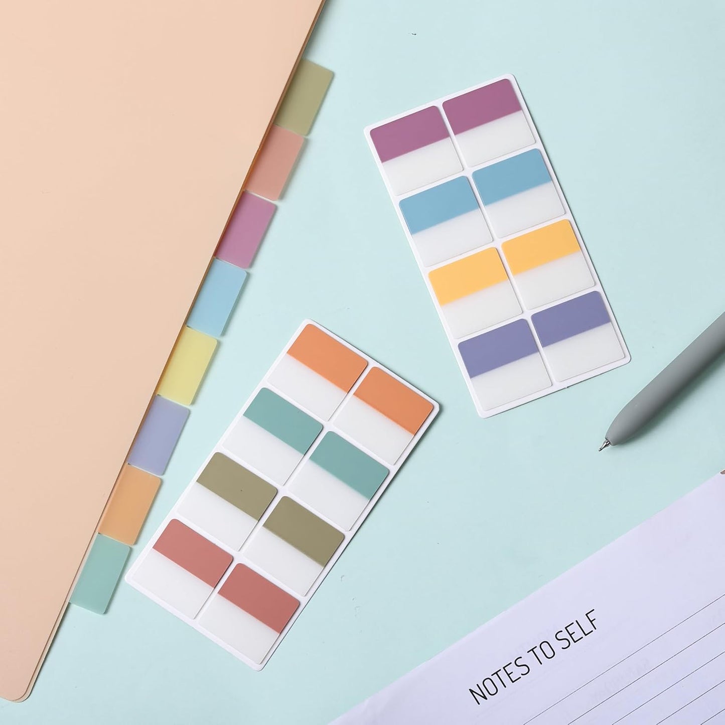 Mr. Pen- Sticky Index Tabs, 240 Pcs, Vibrant Sticky Tabs for Notebooks, Page Markers, Page Tabs for Binders, Page Tabs Sticky Tabs for Books, Notebook Tabs, Book Sticky Tabs for Notebooks