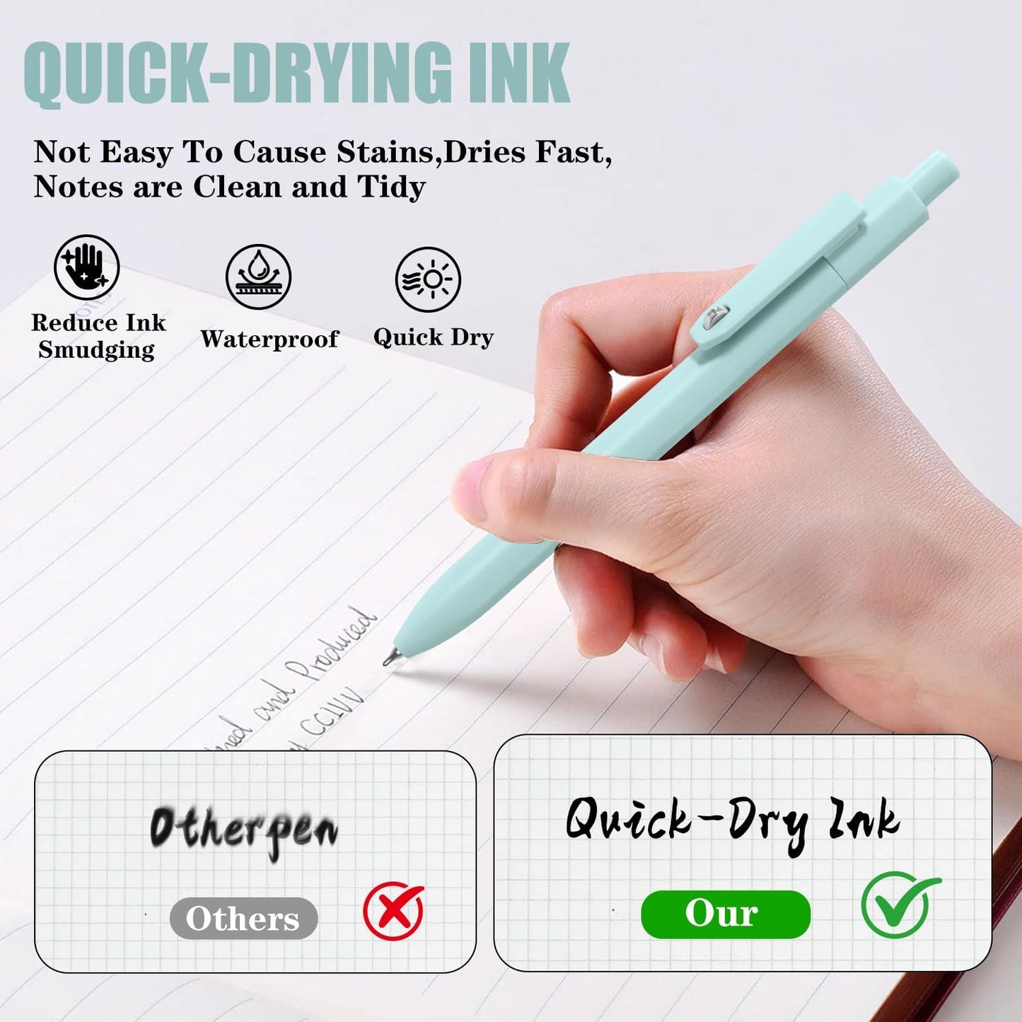 Piochoo Calligraphy Pens,8 Size Calligraphy Pens for Writing,Brush Pens Calligraphy Set for Beginners, Hand Lettering Pens