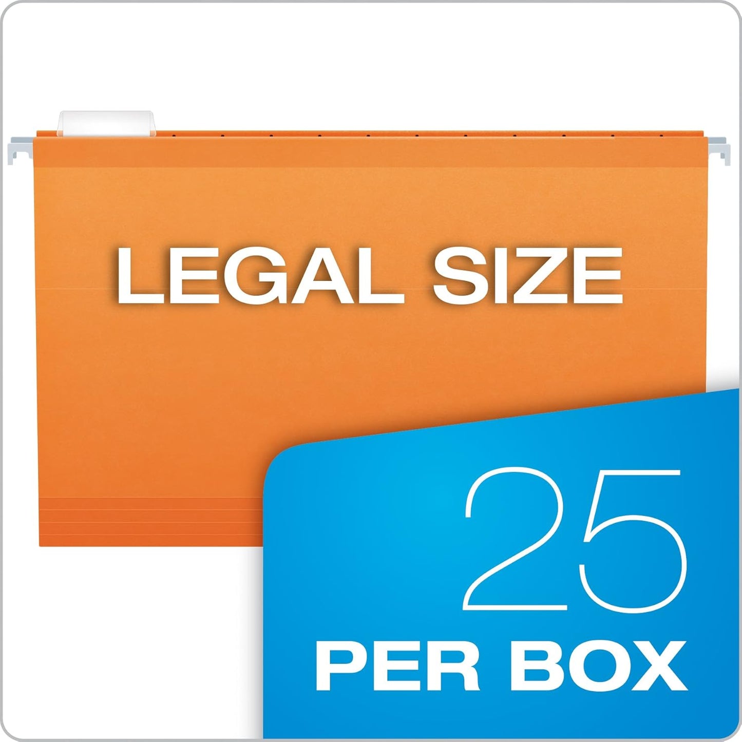 Pendaflex Hanging File Folders, Legal Size, Aqua (PFX415315AQU)