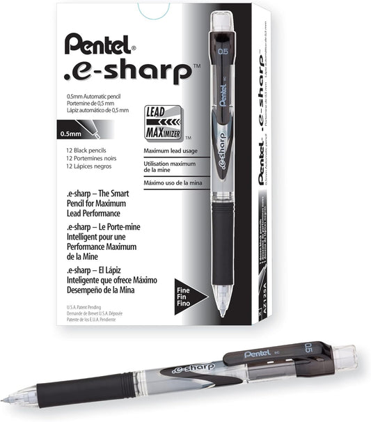 .e-Sharp Mechanical Pencil (0.7mm), Blue Accents