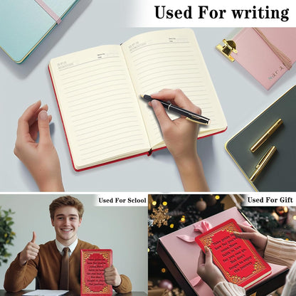 Inspirational Gift Appreciate Lined Journal Notebook Graduation Gift Take Pride In How Far You've Come Writing Notebook Encouragement Gift,1 Pack (Yellow),(Take pride-Yellow)