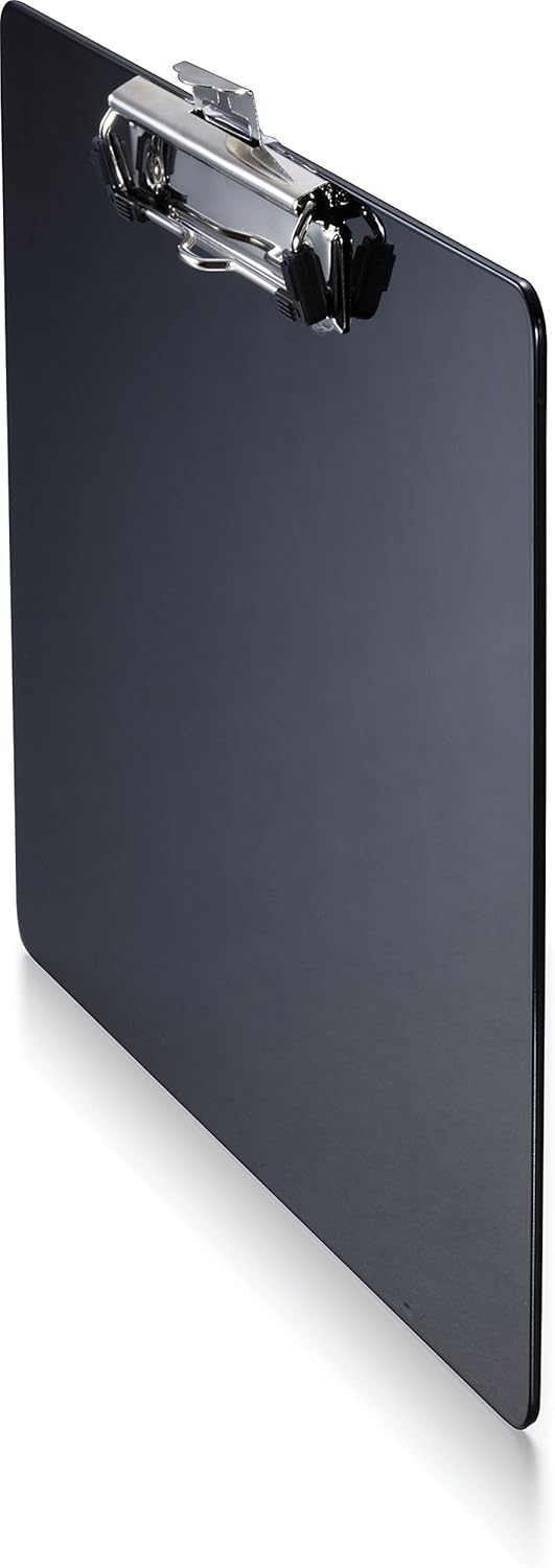 Officemate Recycled Landscape Plastic Clipboard, Black (83050)