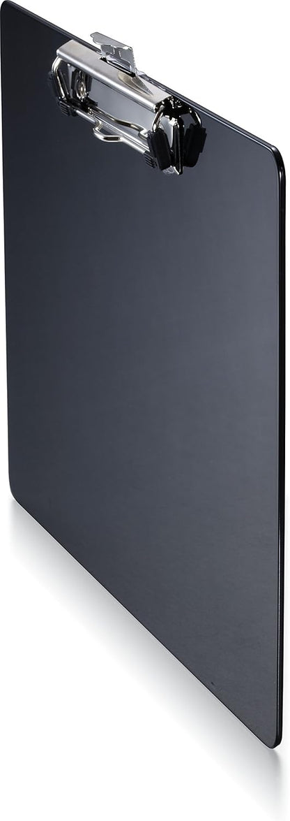 Officemate Recycled Landscape Plastic Clipboard, Black (83050)