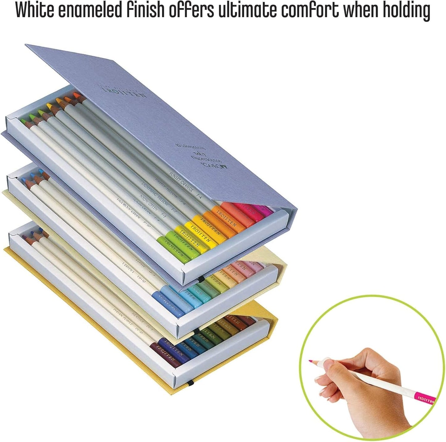 Tombow 51526 Irojiten Colored Pencil Dictionary Set, Woodlands, Set of 30. Beautifully Crafted Wax-Based Colored Pencils with Enamel Finish