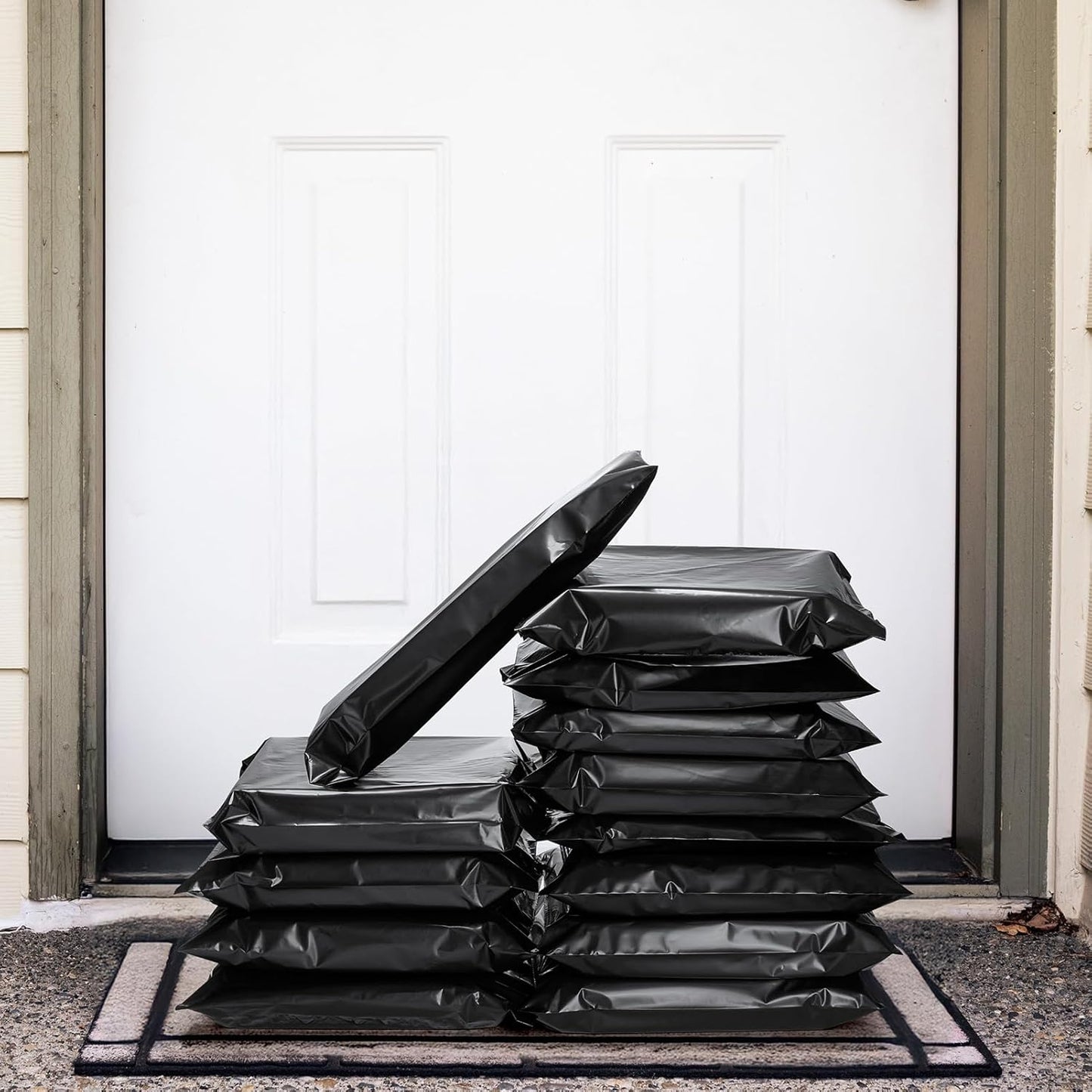 Metronic Poly Mailers 10x13 100 Pcs | Small Shipping Bags for Clothing | Mailing Bags for Small Business, Shipping Envelopes,Packing Bags in Black