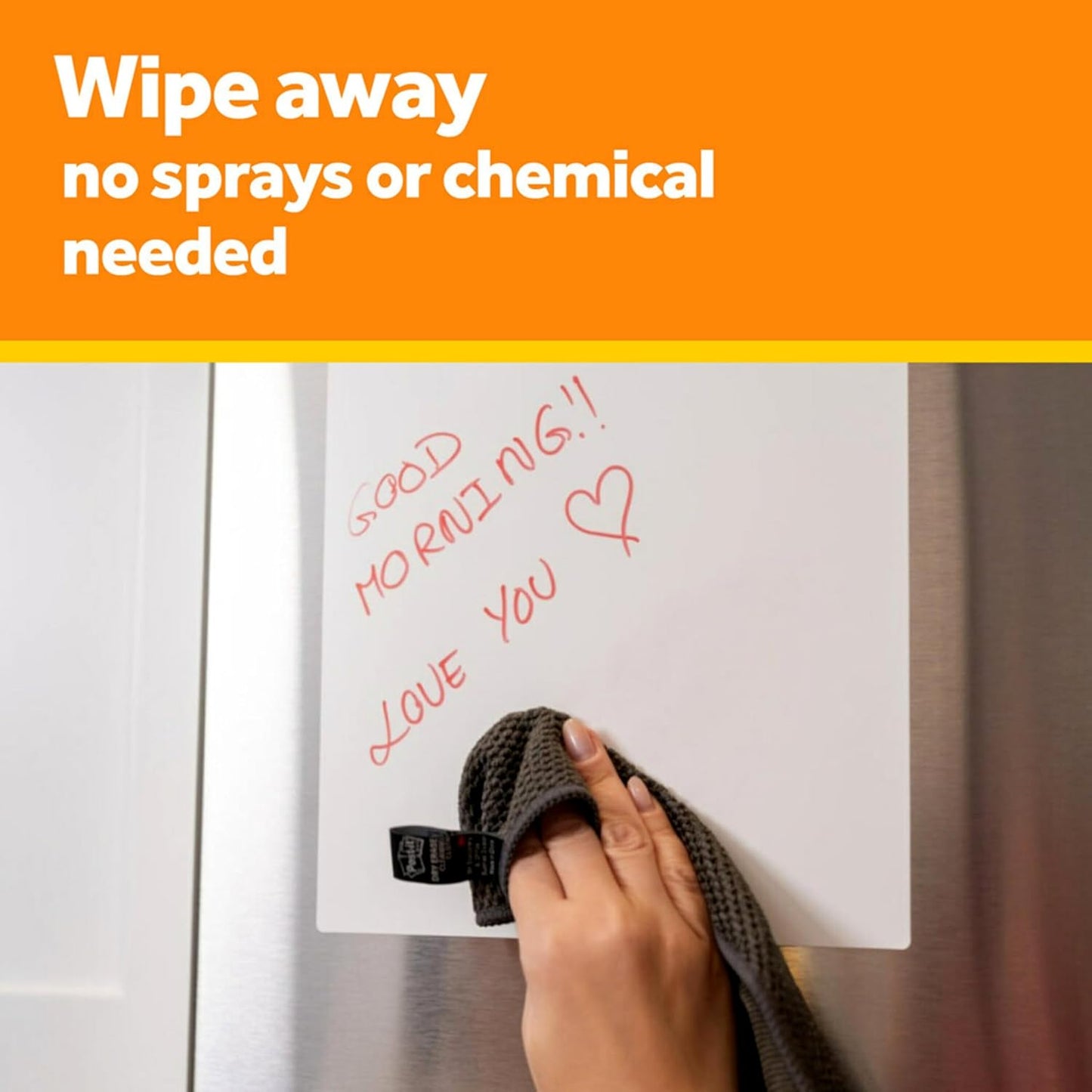 Post-it Dry Erase Sheets, 7 in x 11.3 in, 3 Sheets, Sticks Securely and Removes Cleanly (DEFSHEETS-3PK)