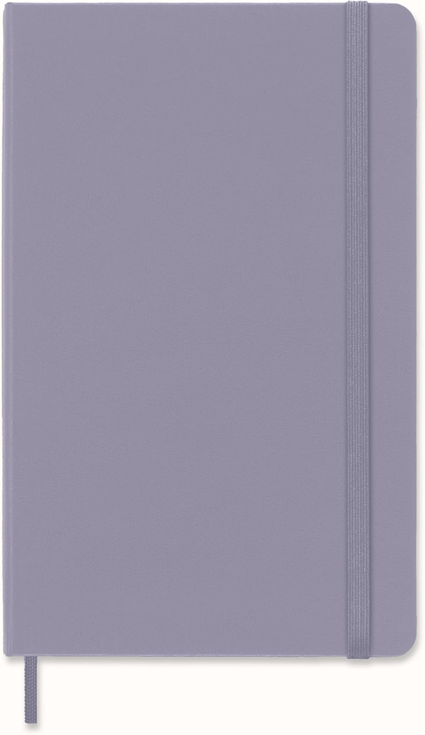 Moleskine Classic Notebook, Hard Cover, Large (5" x 8.25") Ruled/Lined, Aster Grey, 240 Pages