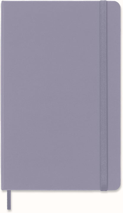 Moleskine Classic Notebook, Hard Cover, Large (5" x 8.25") Ruled/Lined, Aster Grey, 240 Pages