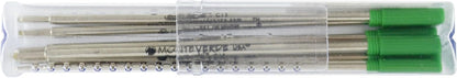 Monteverde USA Soft Ballpoint Refills to Fit Cross Pens, Medium Point, Green Ink, 2-Pack – Bold and Smooth Writing Solution