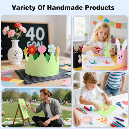 Cardstock 8.5 x 11, Thick Printer Paper 75 lb/200 gsm, 40 Sheets Card Stock White, Heavy Card stock, White CardStock Paper for Invitations, Diy Cards, Business Cards, Menus, Crafts, Drawing etc