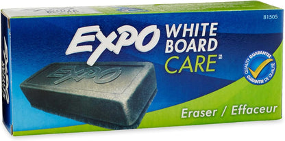 EXPO Dry Erase Soft Pile Block Whiteboard Eraser, 5-1/8 in. x 1-1/2 in. - Whiteboard, Calendar, Organization, Essential Supplies for Office, School, Classroom, Teachers
