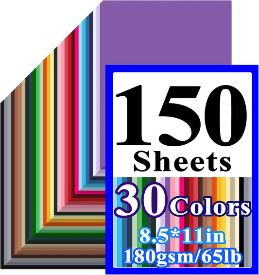 Wine Red Cardstock 8.5 x 11 Thick Paper, 40 Sheets 65 LB/180 GSM, Cardstock Printer Paper for Invitations, Menus, Wedding, DIY Cards, Kids School Supplies