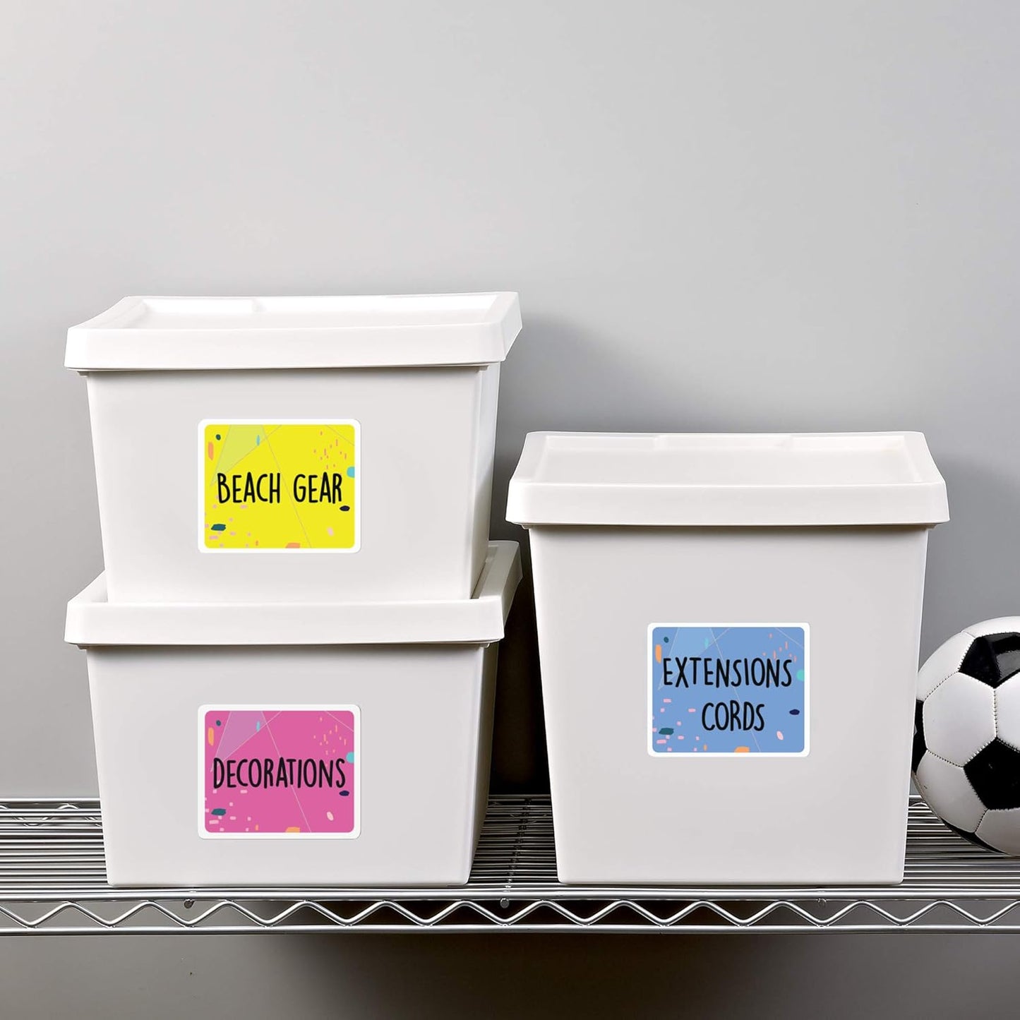 Avery Printable Shipping Labels with Sure Feed, 3-1/3" x 4", White, 150 Blank Mailing Labels (5264)