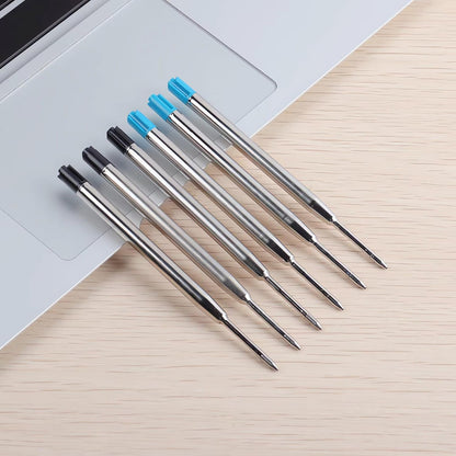 Pen Refills, 3.9in Blue Ink Pen Refills 1.0mm Replacement Ink for Ballpoint Pen Parker Pen Tactical Pen (10 Pack)