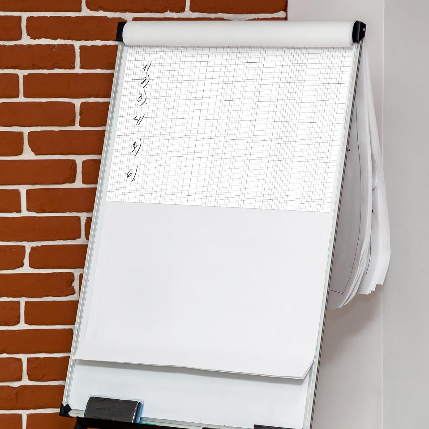 Fuyoooo 25 Sheet Graph Paper Pad 24" x 36" Large Graph 1" and 1/4" Ruled Grid Paper for Engineer Architect Designer Mathematician Draftsmen Sketch House Commercial Building Plan Drafting(White)