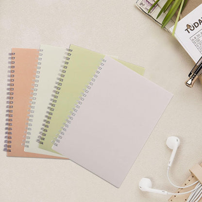 MIVIDE 24 Pack A5 Bulk Spiral Notebooks with Kraft Cover, 8.3 x 5.8 Inch 120 Pages Hardcover Spiral Lined Notebook Journal, Lined Travel Bulk Writing Notebook for School Office Supplies(Black, Kraft)