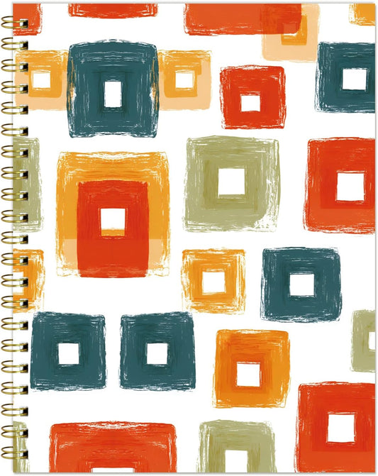 Lined Spiral Notebook Journal for Women ,A4 Large Hardcover Spiral Journals with 100 GSM Thick Paper, 120 Pages, Cute 8.5" x 11" College Ruled Notebooks for Writing Work School, Flower Garden (A4-Flower Garden)