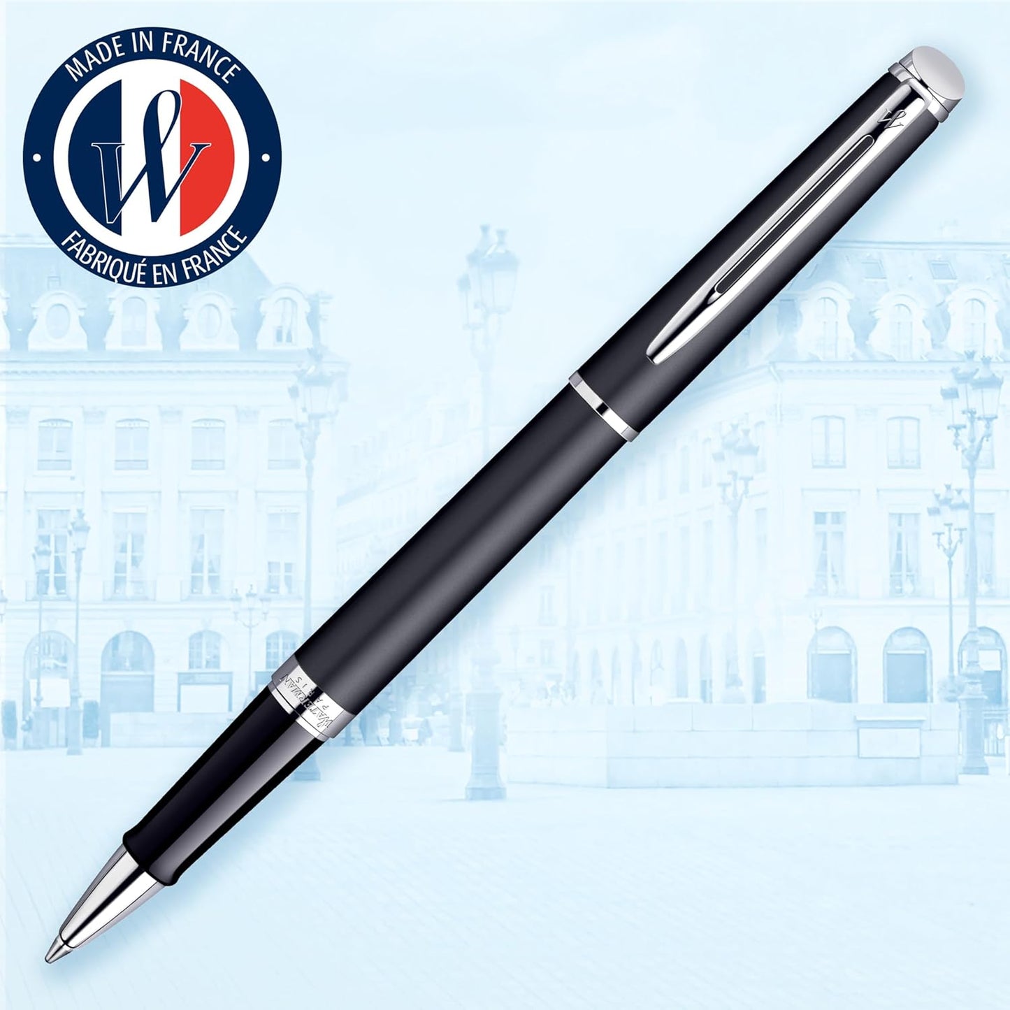 Waterman Hemisphere Essential Matte Black Chrome Trim - S0920850