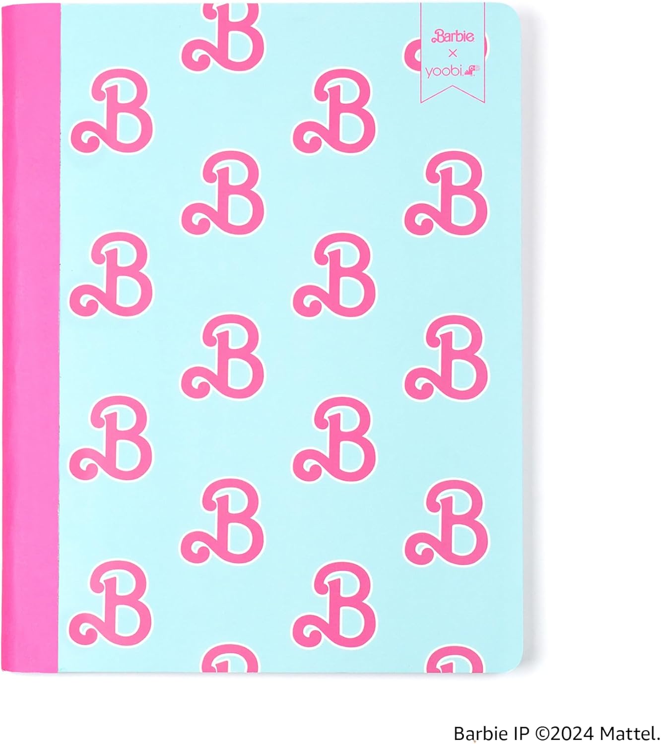 Yoobi College Ruled 8 x 10.5” Spiral Notebook Set – 3-Pack of 1 Subject Notebooks, Pink, Purple & Black Celestial Patterns – 150 Perforated 3-Hole Punched Sheets