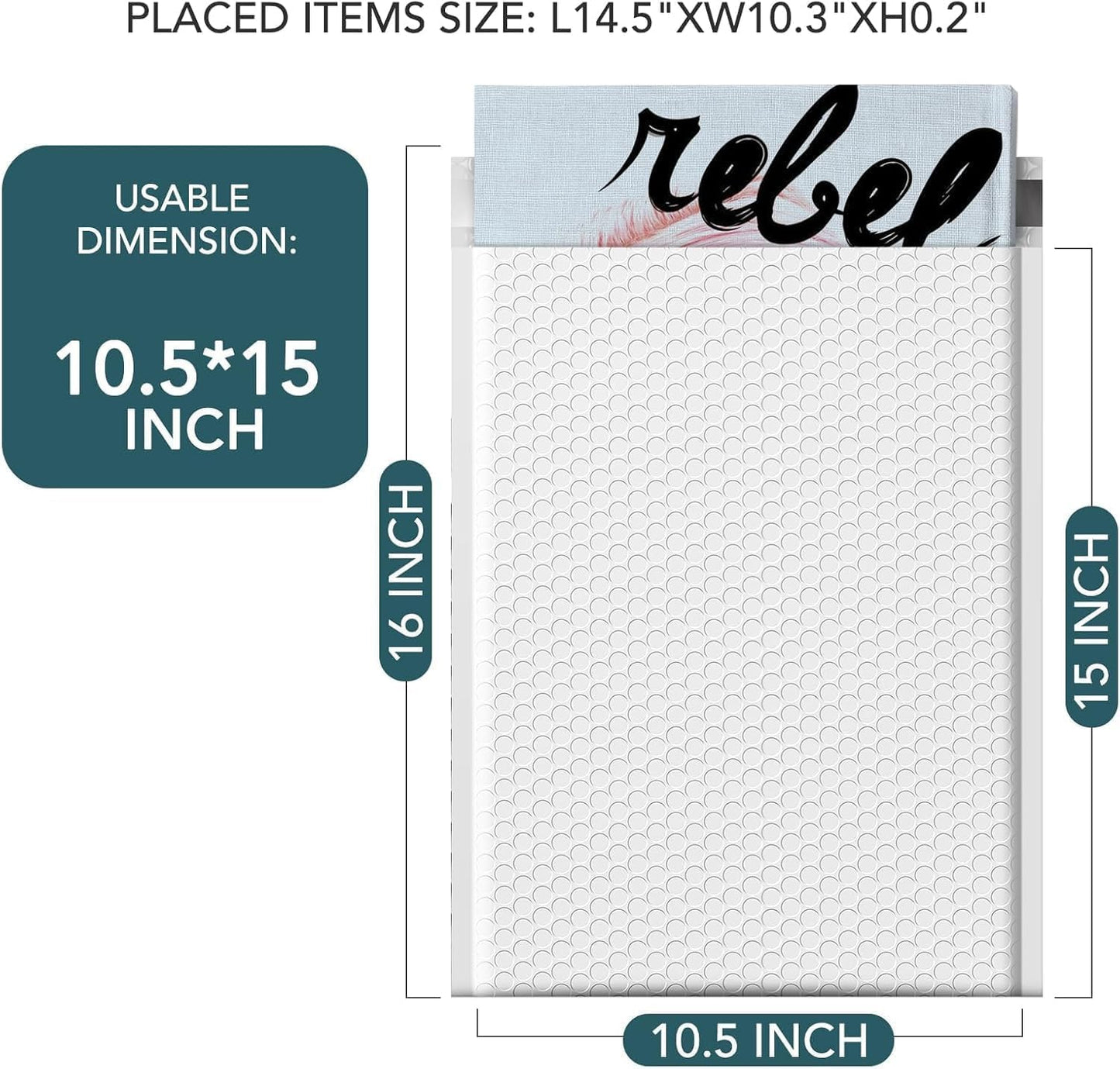 Metronic Bubble Mailers 8.5x12" 40 Pack Black Padded Envelopes Usable Size 8.5 x 11" Strong Adhesion Bubble Envelopes Medium Mailing Envelopes Bubble Padded for Small Business Shipping Books Clothes