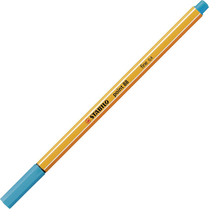 Fineliner - STABILO Point 88 - Pack of 10 - Red