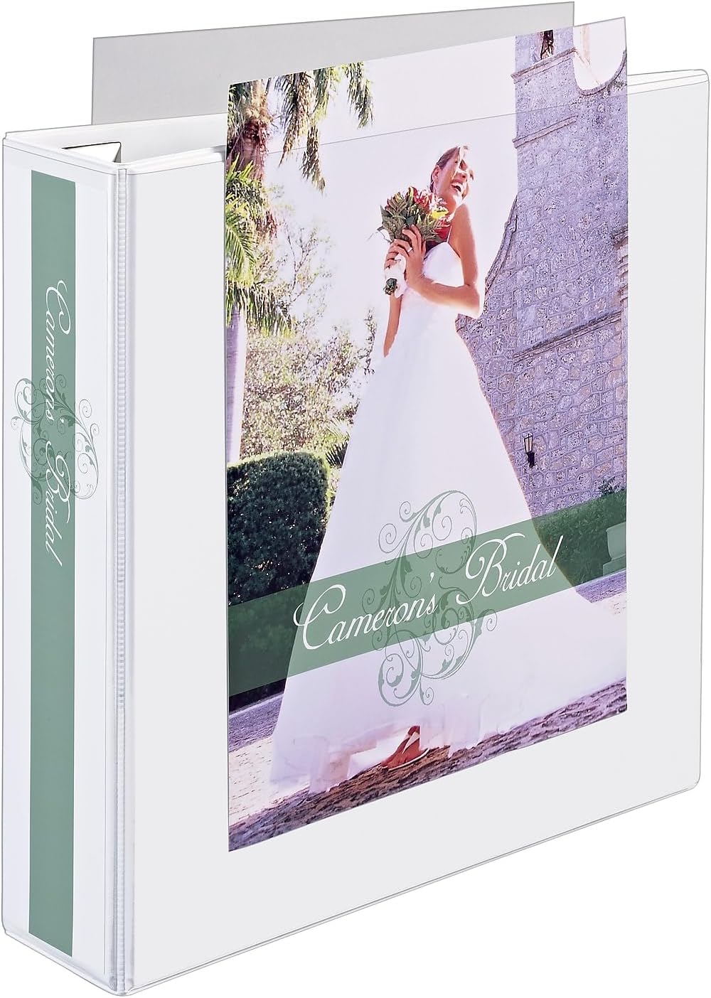 Avery Heavy-Duty View 3 Ring Binder, Extra Wide, 2" EZD Rings, 1 White Binder (01320)
