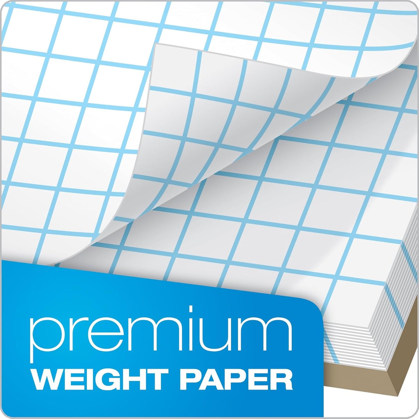 Ampad Evidence Cross-section Legal-Size Quadrille Pad, White (22-028)
