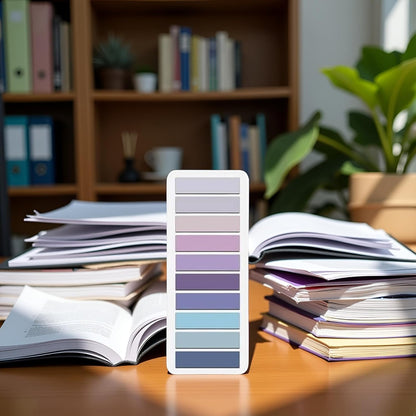 200 Pcs Sticky Index Tabs,Writable and Repositionable Book Flags Tabs Strip,Page Markers Notes Tabs Index Tabs for Page Marking Classify File,Self-Stick Notes Notebooks and Writing Pads (Blue)