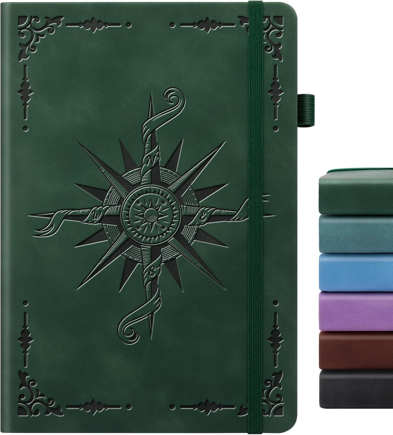 Lined Journal Notebook, A5 200 Pages Leather Journals For Writing Women & Men Travel,business,work & School,college Ruled Notebooks Hardcover Journaling Notebooks Daily Diary, 5.7'' X 8.3''-Purple