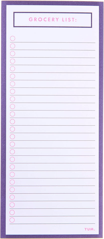 Graphique Magnetic Notepad - Peanuts Gang Grocery and Shopping List - Fun Decorative To-Do List - Perfect House Warming Gifts - 100 Tear off Sheets (4" x 9.25" x .5")