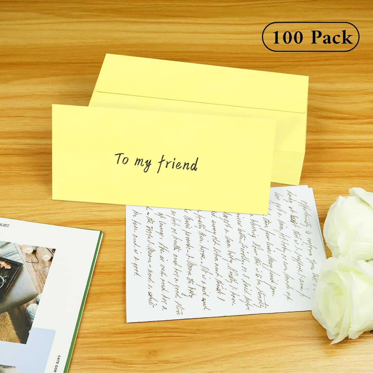 50 Pack #10 Business Envelopes, Sage Green Standard Envelopes Self Seal, Letter Size Mailing Envelopes for Checks Letters Invoices Statements Birthday Graduation Wedding, 4 1/8 x 9 1/2 Inch