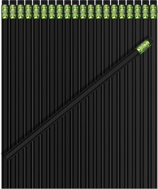 TecUnite 120 Pcs #2 HB Pencils with Eraser No 2 Unsharpened Wooden Hexagonal Pencils for Adults Gifts for School Exam art Learning Office Sketching(Rainbow Colors)