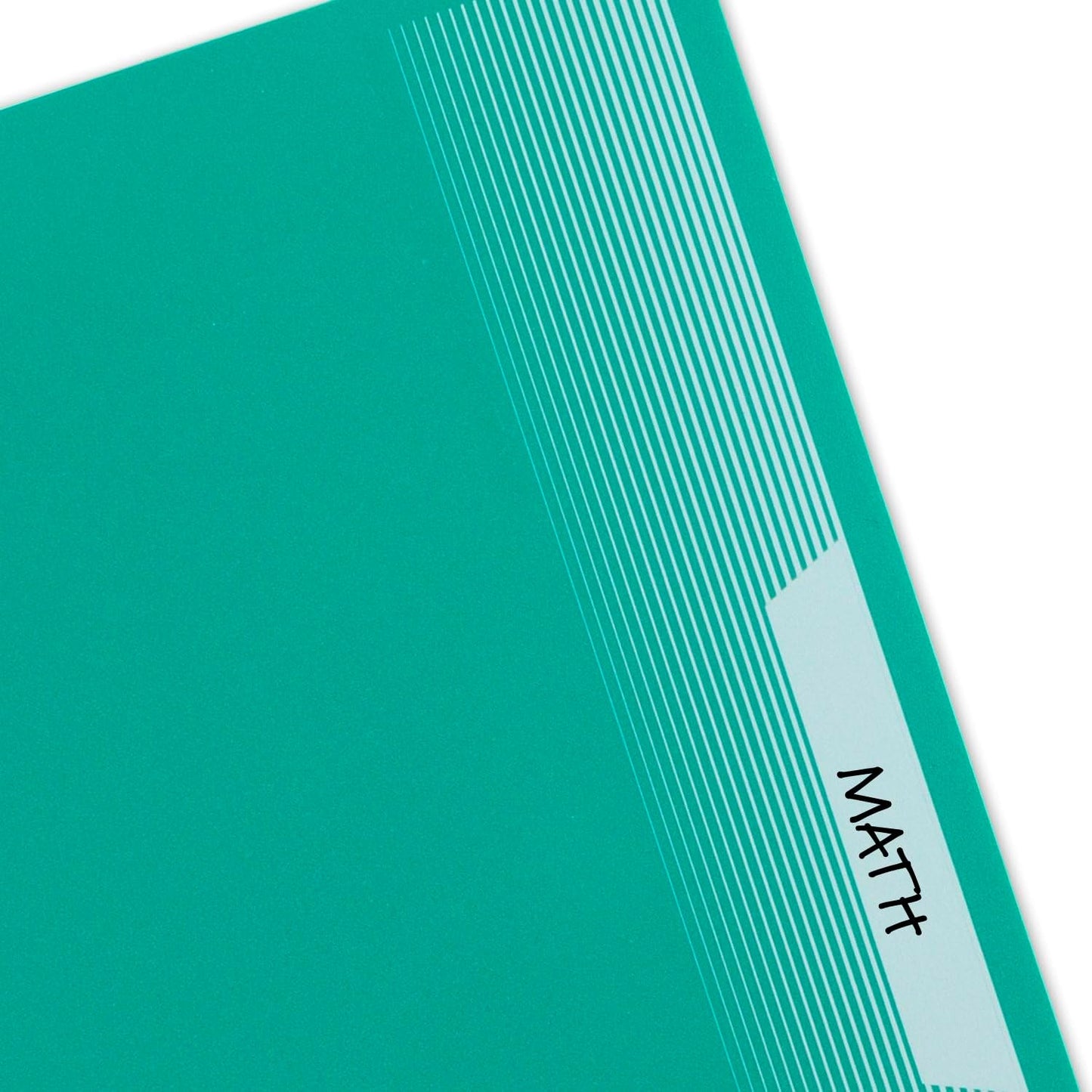 Mead Spiral Notebooks, 1 Subject, Wide Ruled Paper, 8" x 10-1/2", 100 Sheets, Assorted Colors, 5 Pack (930093)