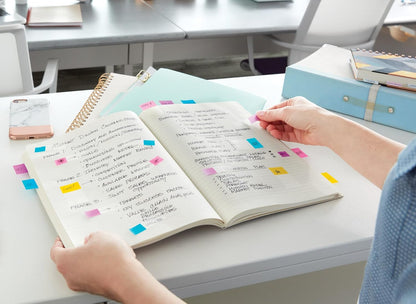 Post-it Flags, 1 in. x 1.7 in., One Dispenser with 200 -Count Red Sticky Tabs Per Dispenser, Removable Page Markers for Planners, Journals, and Calendars (200 Flags Total)