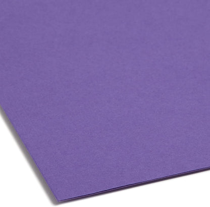Smead Fastener File Folders, Reinforced 1/3-Cut Tabs, 2 Fasteners, Letter Size, Blue, 50 per Box (12040)