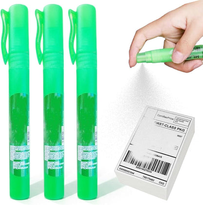 3PCS Thermal Paper Eraser Spray Portable 10ml White Out Liquid with Lid for Documents Labels Packages Shipping Addresses Quick Correction Privacy Protection Office School Use