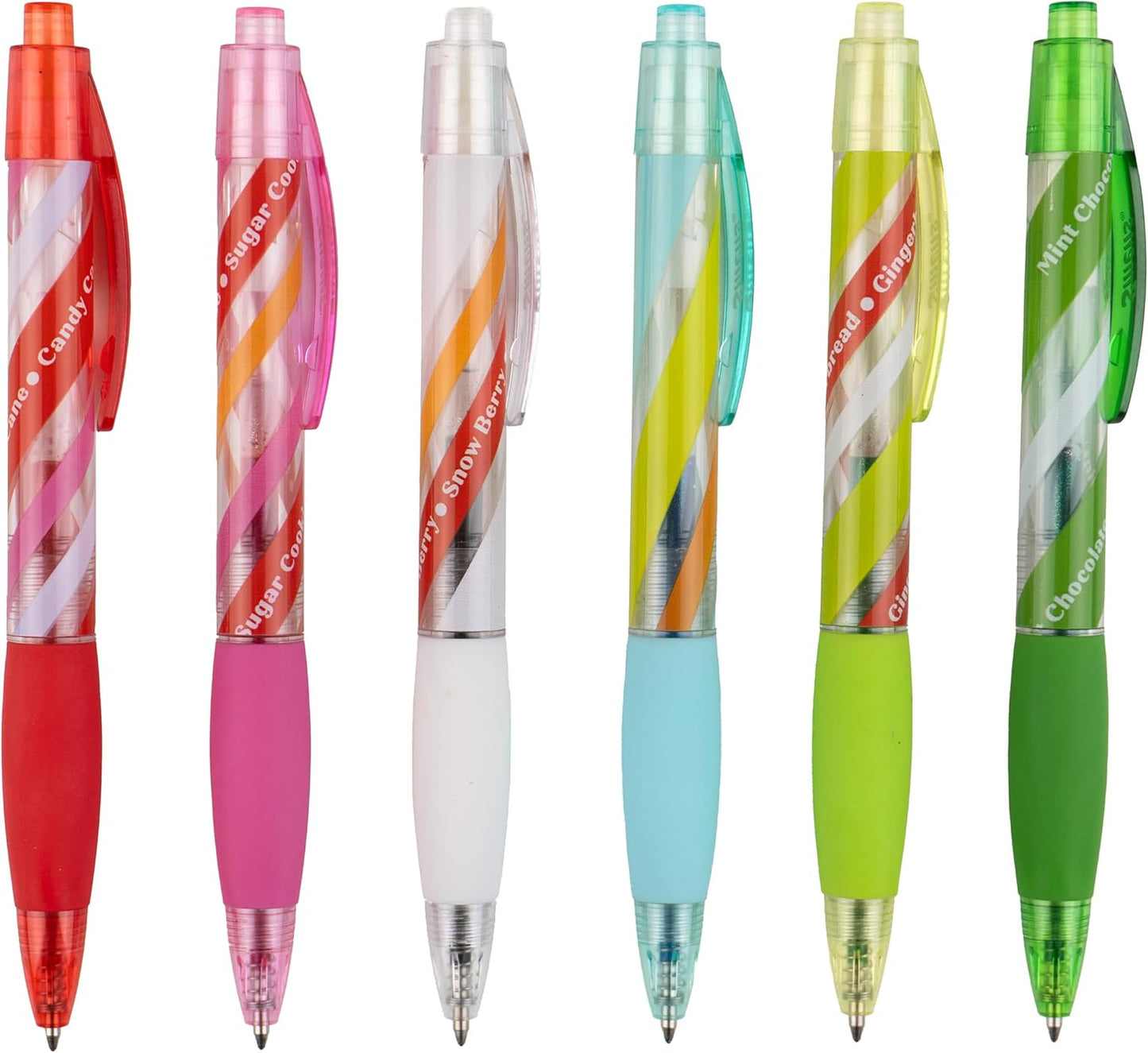 Glitter Gel Smens - Patented Gourmet Scented Colored Glitter Gel Ink Pens, Medium Point, 8 Count - Fun, Cute, Cool, Smelly Pens for Kids