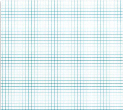 STAPLES Notepads, 8.5” x 11”, Graph Ruled, White, 50 Sheets/Pad, 6‑Pack