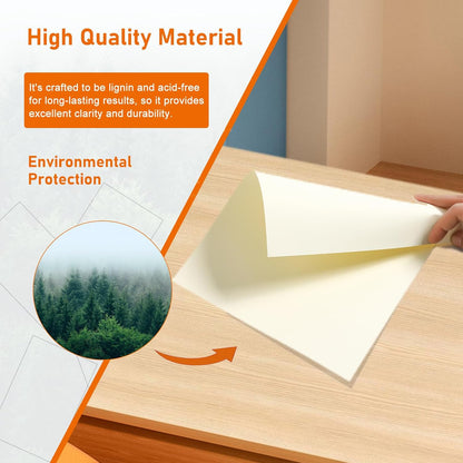 Guakicae 28 Sheets Cream Cardstock 8.5 x 11 Ivory Paper, 250gsm/92lb Premium Off White Paper Card Stock for Wedding Invitations, School Crafting, Memus, DIY Card Making, Graduations, Business Cards