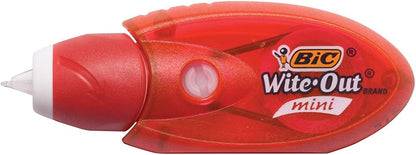 BIC Wite-Out Mini Twist Correction Tape, White, 2-Count (Pack of 4)
