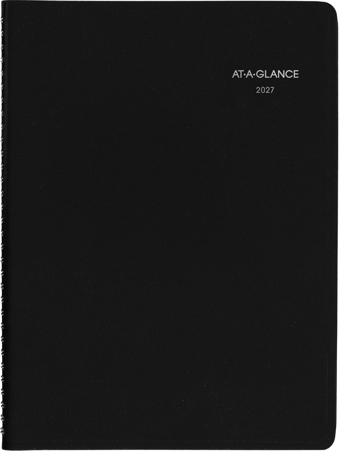 AT-A-GLANCE 2026 Appointment Book Planner, Weekly, 8" x 11", Large, Quarter-Hourly, DayMinder, Black (G5200026)