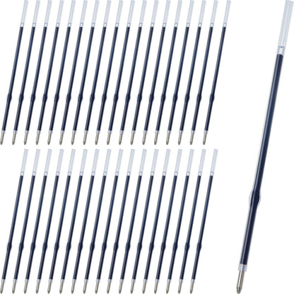 LINFANC 36pcs Ballpoint Pen Refills Blue Ink Medium Point 1.0mm Tip Smooth Writing Pen Refill (36 Blue)