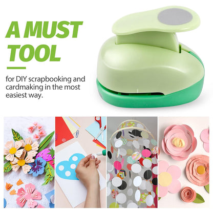 UCEC 2 Inch Circle Punch, Paper Punch, 2 Inch Hole Punch, Circle Hole Punch Cutters for Paper Crafts DIY Handmade Crafting Scrapbook Tools Cards Arts Fun Projects